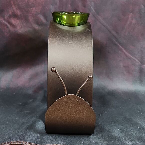 🩵NIB PartyLite Metal Snail Tealight/Votive Candle Holder - Picture 6 of 9